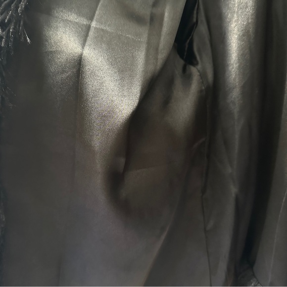 NWT Fashion Cropped Faux Fur Jacket & Coat, Warm Open Front, Black Size L/XLG - Picture 5 of 6